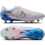 Nike Tiempo Legend 10 Elite IJzeren-Nop Voetbalschoenen (SG) Pro Player Grijs Blauw Roze
