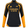 adidas Arsenal Haut d'Entraînement 1/4-Zip 2026-2027 Femmes Noir Orange