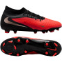 Nike Phantom 6 High Academy Grass/Artificial Grass Football Boots (MG) Black Bright Red Gold