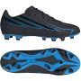 adidas F50 Hyperfast Club Grass/Artificial Grass Football Boots (MG) Black Black Blue