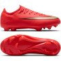 Nike Mercurial Vapor 17 Pro Gras Football Boots (FG) Kids Bright Red Black Gold