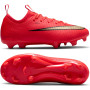 Nike Mercurial Vapor 17 Academy Gras / Kunstgras Voetbalschoenen (MG) Kids Felrood Zwart Goud