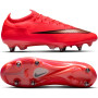 Nike Mercurial Vapor 17 Elite IJzeren-Nop Voetbalschoenen (SG) Felrood Zwart Goud