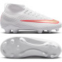 Nike Mercurial Superfly 11 Club Grass/Artificial Grass Football Boots (MG) Toddlers White Bright Red Gold