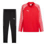 PUMA teamLIGA26 Trainingspak 1/4-Zip Rood Zwart