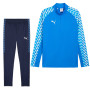 PUMA teamLIGA26 Trainingspak 1/4-Zip Blauw Donkerblauw