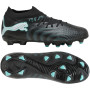 PUMA Future 9 Pro Gras / Kunstgras Voetbalschoenen (MG) Kids Zwart Intense Mint Wit