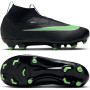 Nike Mercurial Superfly 11 Academy Gras / Kunstgras Voetbalschoenen (MG) Peuters/Kleuters Zwart Felgroen Zilvergrijs