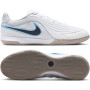 Nike Tiempo Reactgato Zaalvoetbalschoenen (IN) Wit Lichtblauw Zwart Grijs
