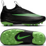 Nike Mercurial Vapor 17 Club Flex Gazon Naturel Gazon Artificiel Chaussures de Foot (MG) Enfants Noir Vert Vif Gris Argenté