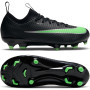 Nike Mercurial Vapor 17 Academy Gras / Kunstgras Voetbalschoenen (MG) Peuters/Kleuters Zwart Felgroen Zilvergrijs