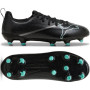 PUMA Ultra Nitro 7 Match Gras / Kunstgras Voetbalschoenen (MG) Kids Zwart Intense Mint