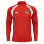Haut d'entraînement PUMA Morocco 1/4-Zip 2026-2028 Rouge Blanc