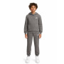 Nike Sportswear Club Fleece Trainingspak Hooded Kids Donkergrijs Wit