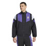 Veste d'entraînement adidas Real Madrid EQT 2026-2027 noir violet blanc