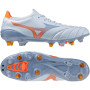 Mizuno Morelia Neo V Beta Elite IJzeren-Nop Voetbalschoenen (SG) Lichtblauw Blauw Oranje