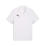 PUMA teamLIGA26 Sideline Polo Wit Grijs