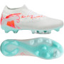PUMA Future 9 Match Brilliance Gras / Kunstgras Voetbalschoenen (MG) Dames Wit Feloranje Roze Lichtblauw