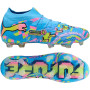 PUMA Future 9 Ultimate ADV Gras Voetbalschoenen (FG) Felblauw Felroze Neongroen