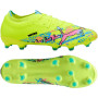 PUMA Ultra Nitro 7 Match ADV Gras / Kunstgras Voetbalschoenen (MG) Neongroen Felblauw Felroze