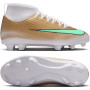 Nike Mercurial Superfly 11 Mbappé Club Grass/Artificial Grass football Boots (MG) Kids Gold Green White