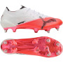 PUMA Ultra Nitro 7 Ultimate IJzeren-Nop Voetbalschoenen (SG) Wit Felrood Zwart