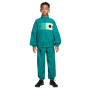 Nike Kylian Mbappé Woven Tracksuit Kids Teal Mint Green Gold