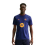Nike FC Barcelona Pre-Match Trainingsshirt 2026-2027 Blauw Rood Geel