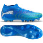 PUMA Future 9 Match Gras / Kunstgras Voetbalschoenen (MG) Blauw Luminous Blue Lime