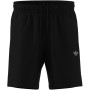 adidas Tech Trefoil Essential Woven Trainingsbroekje Zwart Zilver