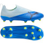 PUMA Ultra 7 Match Veterloze Gras / Kunstgras Voetbalschoenen (MG) Kids Lichtblauw Blauw Lime