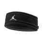 Nike Jordan Fleece Hoofdband 2.0 Zwart Wit