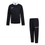 Nike Academy Trainingspak 1/4-Zip Peuters/Kleuters Zwart Wit