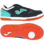 Joma Top Flex Zaalvoetbalschoenen (IN) Kids Donkerblauw Wit Turquoise