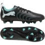 PUMA Future 9 Play Gras / Kunstgras Voetbalschoenen (MG) Kids Zwart Intense Mint Wit