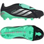 adidas Predator Elite FT Gras Voetbalschoenen (FG) Kids Zwart Zilver Mintgroen
