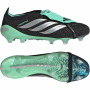 adidas Predator Elite FT Gras Voetbalschoenen (FG) Zwart Zilver Mintgroen