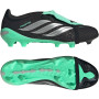 adidas Predator League FT Gras Voetbalschoenen (FG) Zwart Zilver Mintgroen