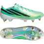 adidas F50 Hyperfast Elite Crampons Vissés Chaussures de Foot (SG) Vert Menthe Noir Blanc