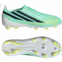 adidas F50 Hyperfast League Veterloze Gras Voetbalschoenen (FG) Kids Mintgroen Zwart Wit