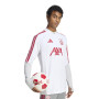 adidas Liverpool Europees Trainingstrui 1/4-Zip 2026-2027 Wit Rood Grijs