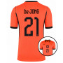 Maillot domicile Nike Netherlands F. De Jong 21 2026-2028