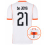 Maillot Nike Netherlands De Jong 21 Away 2026-2028