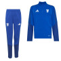 adidas Manchester United Europees Trainingspak 1/4-Zip 2026-2027 Kids Donkerblauw Wit
