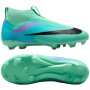 Nike Mercurial Superfly 11 Sam Kerr Academy Gras / Kunstgras Voetbalschoenen (MG) Kids Turquoise Blauw Paars Oranje