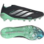 adidas Predator Elite Veterloze Kunstgras Voetbalschoenen (AG) Zwart Silver Lichtgroen