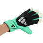 adidas Predator Training Gants de Gardien de But Enfants Noir Vert Menthe Gris Argenté