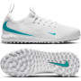 Nike Phantom 6 Low Academy Turf Voetbalschoenen (TF) Kids Wit Turquoise
