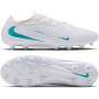 Nike Phantom 6 Low Pro Gazon Artificiel Chaussures de Foot (AG) Blanc Turquoise