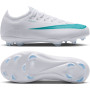 Nike Mercurial Vapor 17 Pro Gras Voetbalschoenen (FG) Kids Wit Turquoise